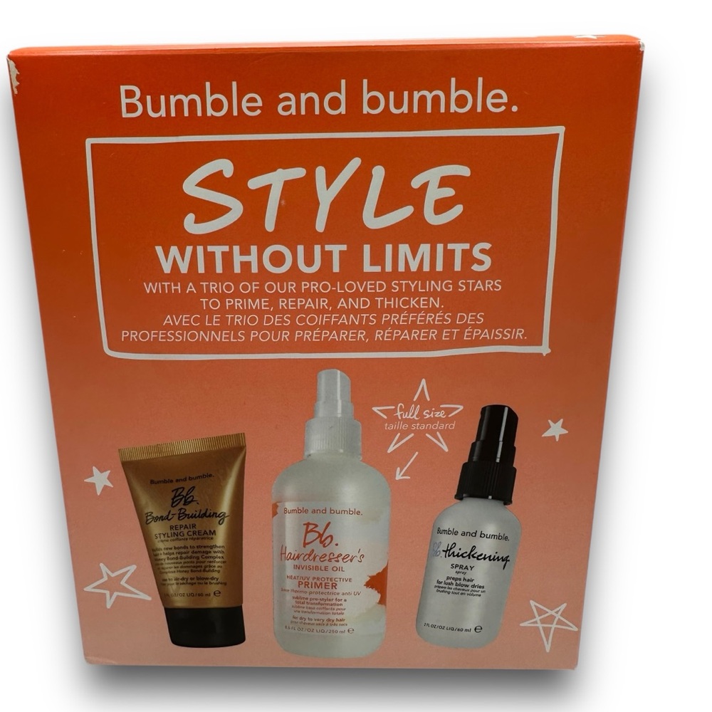 Bumble and bumble NIB Style Without Limits Kit